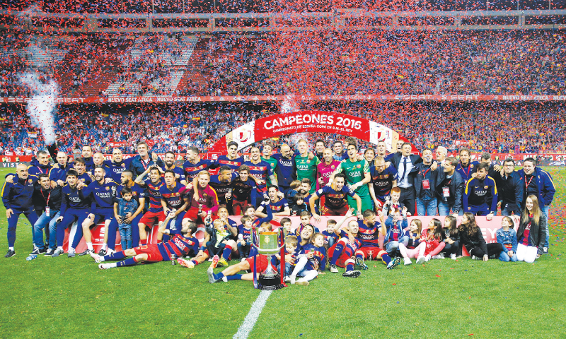 Barca claim double with Copa del Rey win over Sevilla ...