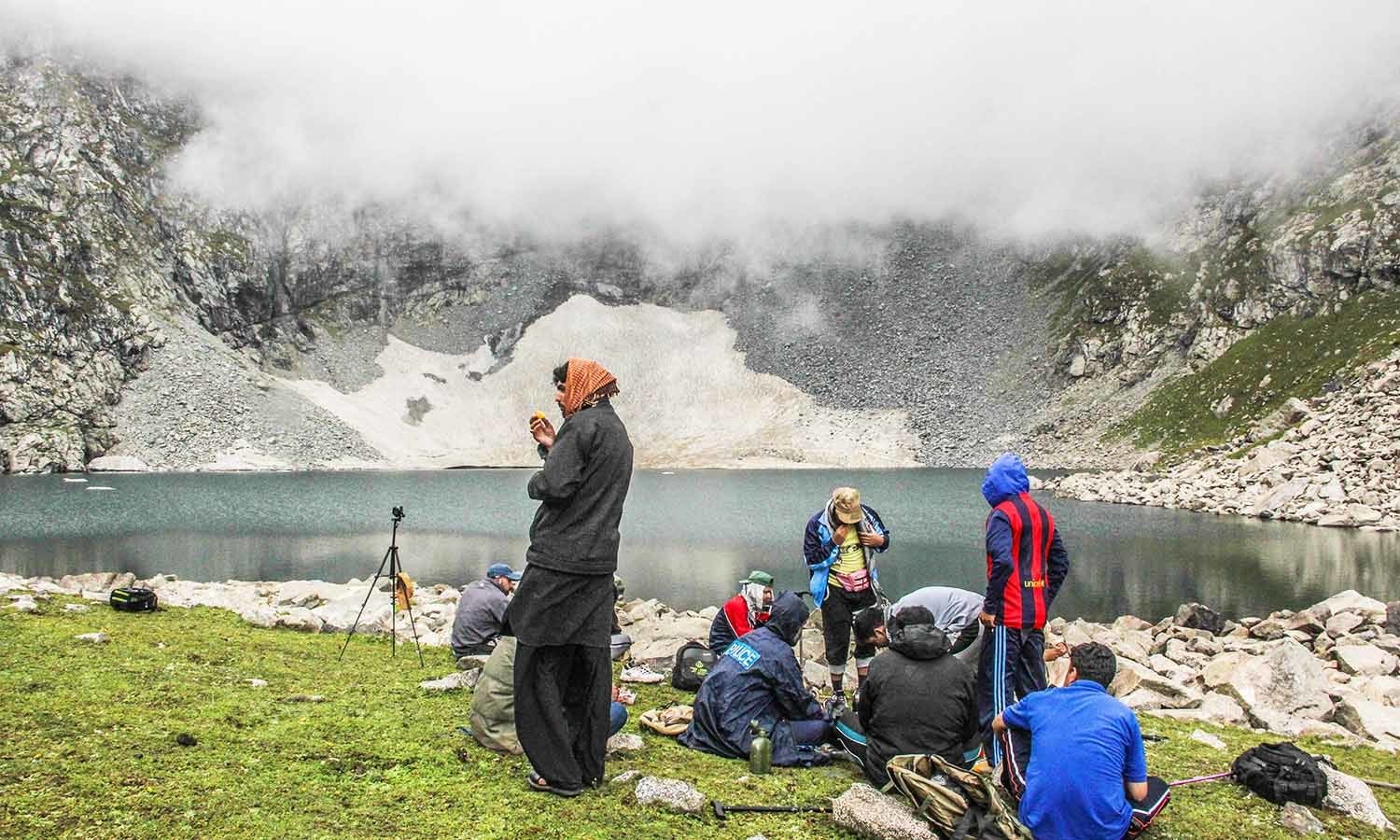 Bashigram Lake can be reached after five to seven hours of trekking from Kas village, Kalam.
