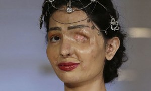 19-year-old Indian acid attack survivor impresses at New York runway