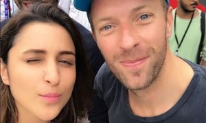 Coldplay just performed in India for the first time
