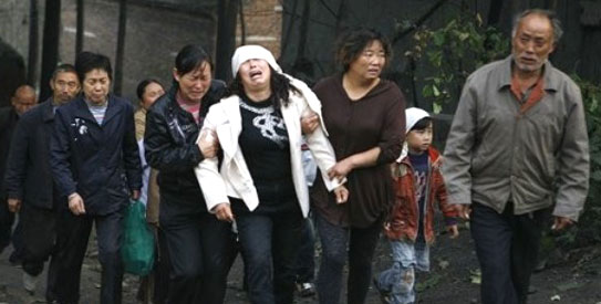 China miners