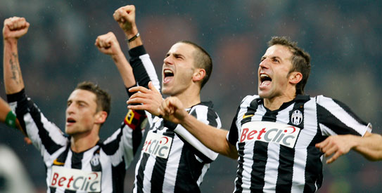 Serie A, del piero, juventus, AC milan, football