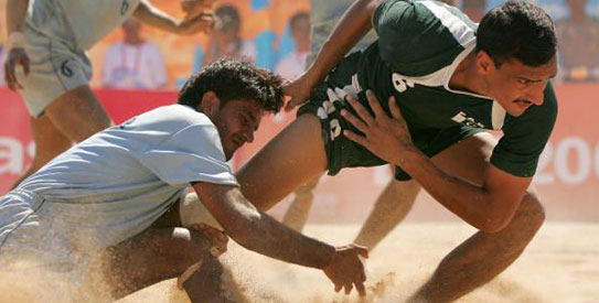 Pakistan won silver medal in Beach Kabaddi at the 2008 edition of the Asian Beach Games in Bali, Indonesia. —AFP/File Photo