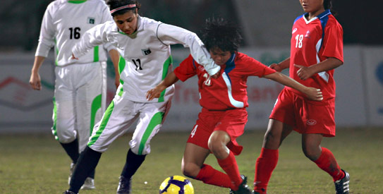 SAFF women's football championship, pakistan women's football, PFF, SAFF