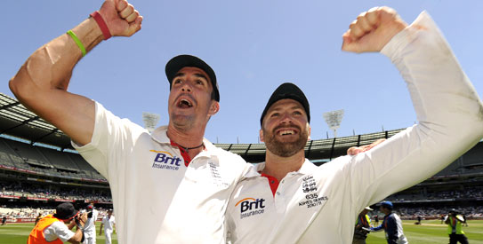 “Andrew Strauss and Andy Flower need all the plaudits for an unbelievable 18 months and an unbelievable preparation for this team, and they are the right leadership for this team.” —AP Photo