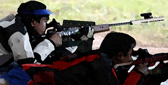 Pakistan Air Force missed out on a team gold medal in the 50-metre prone rifle event despite their shooter Mirdar Ali finishing first. —File photo