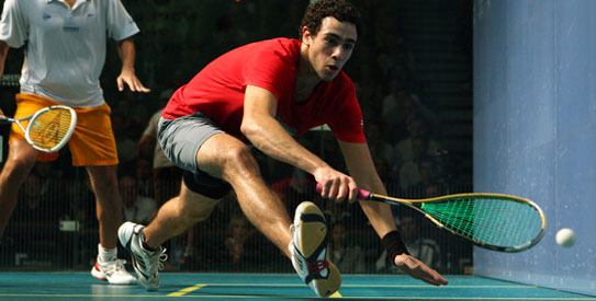 World number one Ramy Ashour of Egypt will be Aamir Atlas Khan's second round opponent. —File Photo