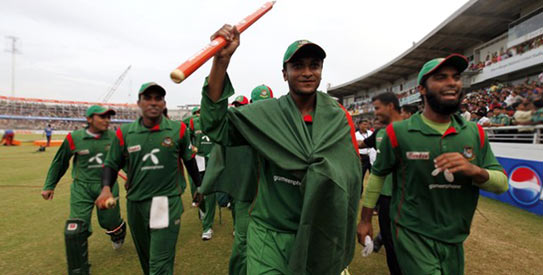 Shakib Al Hasan led Bangaldesh's whitewash of New Zealand. —Reuters Photo