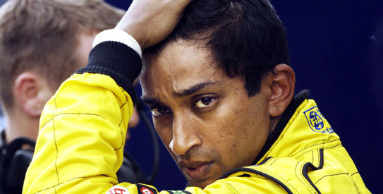 Narain Karthikeyan, F1