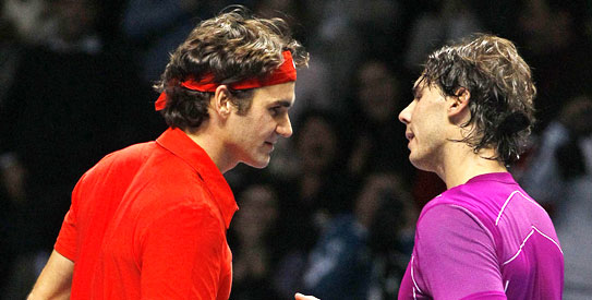 rafael nadal, roger federer