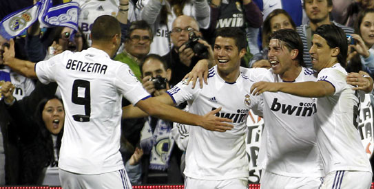 Real Madrid signed French striker Karim Benzema during the close season but new coach Jose Mourinho recently said that playing with him up front was like going hunting with a cat rather than a dog. —AFP Photo Real Madrid signed French striker Karim Benzema during the close season but new coach Jose Mourinho recently said that playing with him up front was like going hunting with a cat rather than a dog. —AFP Photo