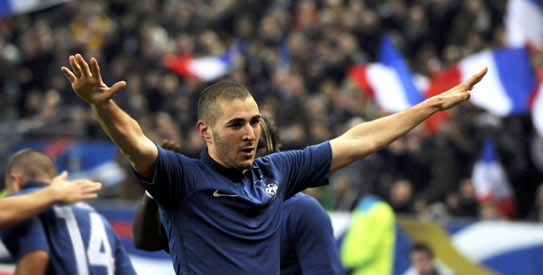 Karim Benzema scored the winner in France's 1-0 win over Brazil. —Reuters Photo