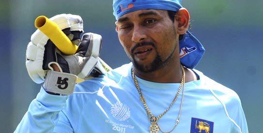 Sri Lanka’s flamboyant batsman Tillakaratne Dilshan participates in a pre-World Cup training session at the Sinhalese Sports Club (SSC) Cricket Ground in Colombo. —Photo by AFP