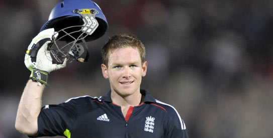 Eoin Morgan, 24, has been England’s most successful one-day batsman since making his debut in 2009 and his absence could hit the three-time World Cup finalists hard. —Photo by AFP
