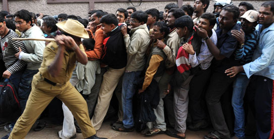 Security has been a major concern for the tournament which is being jointly staged by India, Bangladesh and Sri Lanka. —Photo by AFP