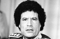 Libyan leader cut a flamboyant, eccentric figure