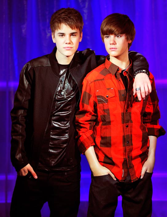 justin bieber, Madame Tussauds Wax Museum 