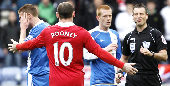 Rooney and Clattenburg.