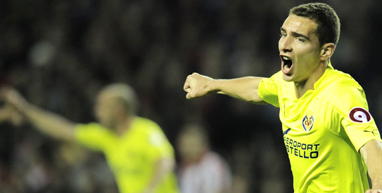 Ruben goal. athletic bilbao, villarreal, la liga, la liga 2010, la liga 2010-2011, ruben