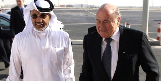 A former Sepp Blatter ally, Bin Hammam helped the Swiss win the elections in 1998 and 2002 but has been increasingly critical of Blatter’s leadership. —Photo by Reuters