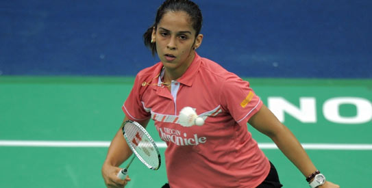 Saina Nehwal lost in the first round of the Indian Open. -Photo by AFP