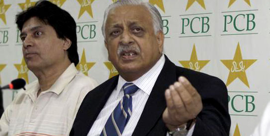 Mohsin Hassan Khan to meet Ijaz Butt on Thursday. -File photo by AP