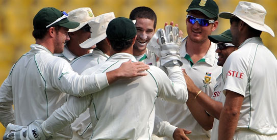 South Africa will now play two Test matches against Australia, instead of three. —File photo by AFP