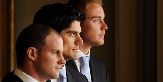 England unveiled their new captains' line up last week. —Photo by AFP
