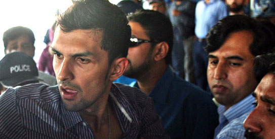 Zulqarnain Haider returned to Pakistan last month after a haitus in the UK. —Photo by AFP