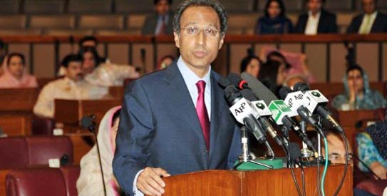 hafeez shaikh, budget speech