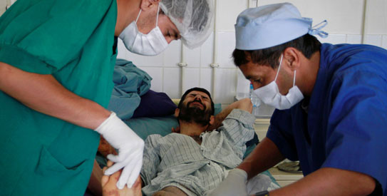 Afghanistan Police Dying