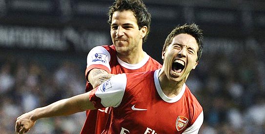 fabregas, nasri, arsenal, epl, english premier league, samir nasri, cesc fabregas