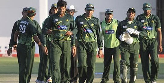 Pakistan cricket team.AP 