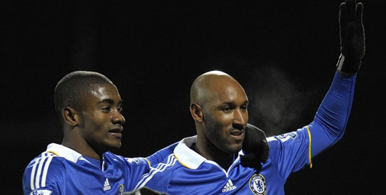 Anelka (right) is being linked with Russian club Anzi Machakala. —File photo/Reuters
