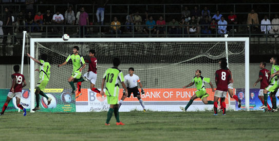 Pakistan had a disappointing year in football —File photo by AFP Pakistan had a disappointing year in football —File photo by AFP