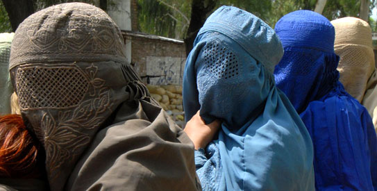 “Men believe women are to be treated this way, as they grew up denying women their birth and constitutional rights.” —File photo by AP