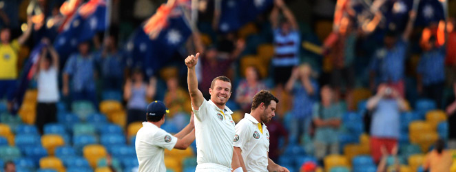 Australia beat West Indies to win first Test in Bridgetown. – AFP Photo