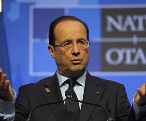 France’s Hollande sets conditions on Afghan financing France’s Hollande sets conditions on Afghan financing