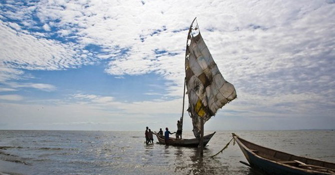 Turkana men sail their fishing boats near the shores of Lake Turkana, northeast of Kenya's capital Nairobi. – Reuters 