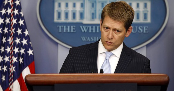 Jay Carney—Reuters Photo
