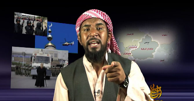 This still photo from video obtained June 5, 2012 courtesy of IntelCenter shows Al-Qaeda number two Abu Yahya al-Libi, who was killed June 4, 2012 in a CIA drone strike in Pakistan. Thirteen months after Osama bin Laden was killed, the loss of charismatic propagandist Abu Yahya al-Libi is a crippling blow to Al-Qaeda that could break up its central leadership, US experts say.    AFP PHOTO / IntelCenter 
