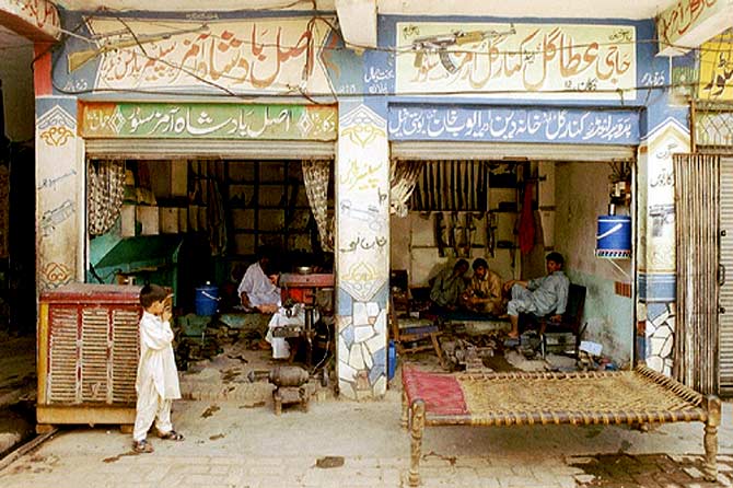 Shops in Darra Adam Khel – File photo