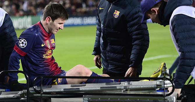 messi, barcelona, la liga, messi injury