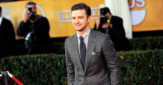 Justin Timberlake at the 19th Annual Screen Actors Guild Awards at the Shrine Auditorium in Los Angeles. —Photo (File) AP