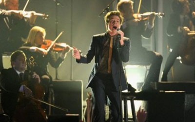 Nate Ruess of indie band Fun. —Photo (File) AFP
