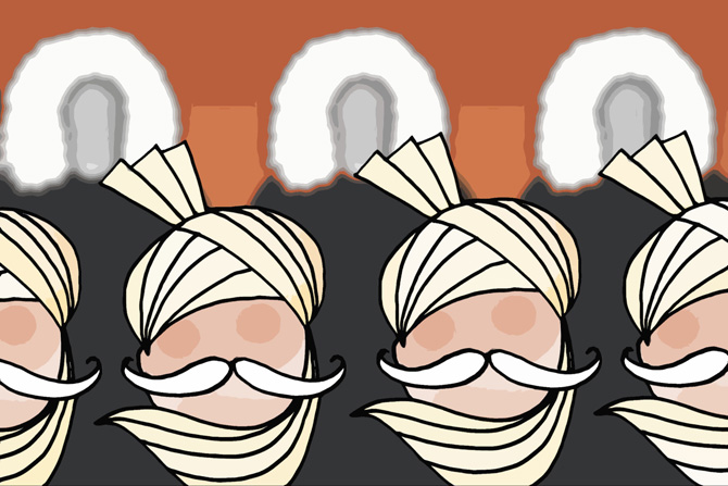 -Illustration by Khuda Bux Abro.