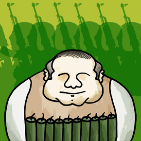 -Illustration by Khuda Bux Abro.