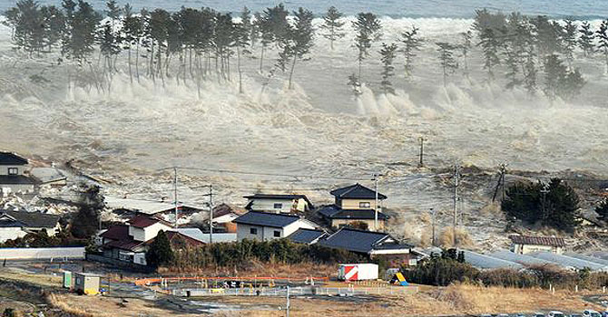 Japan is marking the second anniversary of the ferocious tsunami. —Photo (File) Reuters