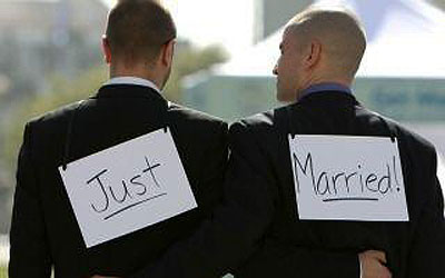 Nine states and the District of Columbia allow same-sex marriage. —Photo (File) AFP