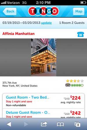 Tingo is one of a growing number of services that aim to save travelers money on their hotel stays. —Photo courtesy of Smarter Travel Media